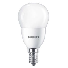 Bec LED 7W E14 lumina alba calda, Philips - forma lustra