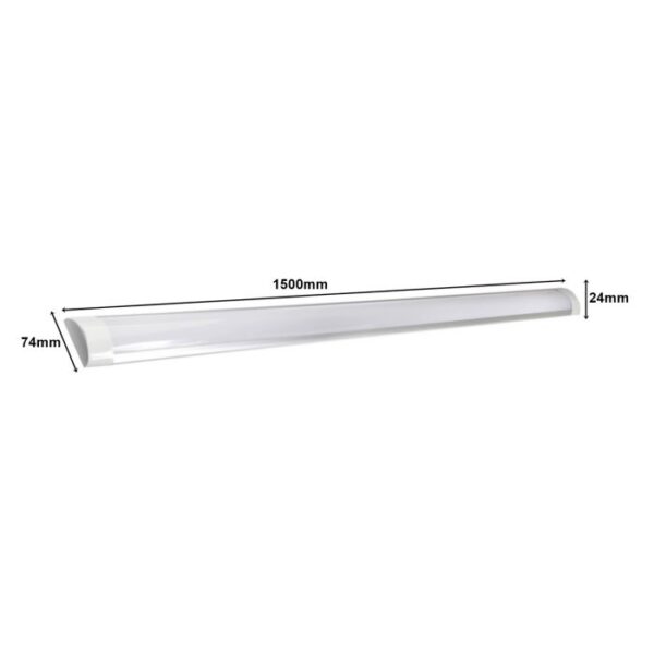 Corp iluminat LED liniar 50W, lumina alba rece, EcoLight