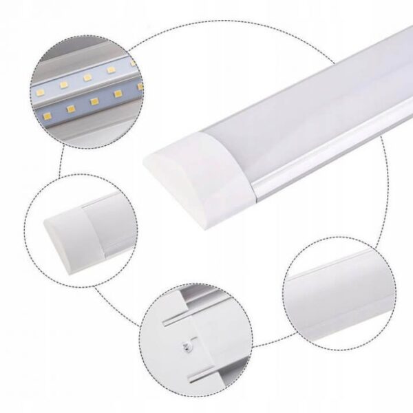 Corp de iluminat LED 36W ,120 cm lumina calda aplicat