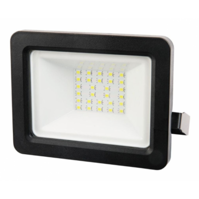 Proiector LED 20W lumina alba rece, Polux – negru