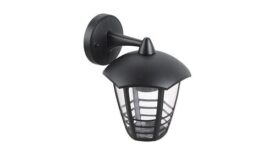 Aplica exterior 1xE27 Negru mat – Marseille