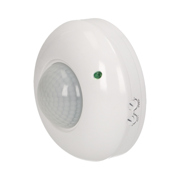 Senzor de miscare PIR 360 ° – setare de timp reglabila