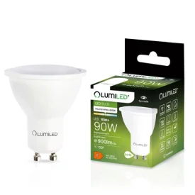Bec LED GU10 10W(80W) 900lm 4000K lumina alba naturala 120 ° LUMILED