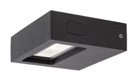 Aplica exterior LED Negru Mat  7W – Ganges