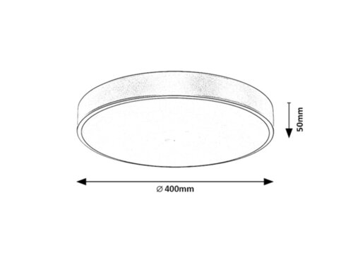 Plafoniera LED rotunda Aurie 36W(2300lm) – Tesia