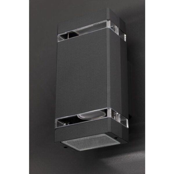 Aplica de perete Elevation sus si jos 2xGU10 VELA IP54