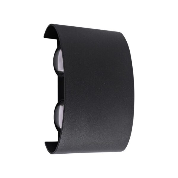 Aplica Dalma Exterior, 4W, Negru, 3000K - imagine 3