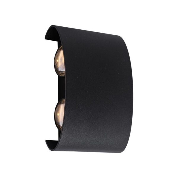 Aplica Dalma Exterior, 4W, Negru, 3000K - imagine 2