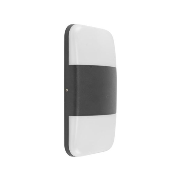 Aplica Exterior Geni, 12W, Negru, 3000K - imagine 3