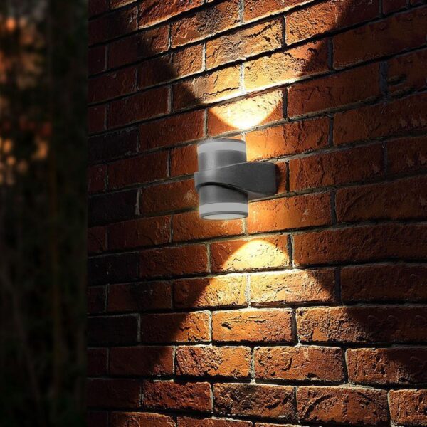 Aplica Exterior Moli, 10W, Gri, 3000K - imagine 3