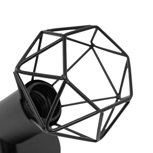 Aplica Hexon 1x E14 Negru - imagine 2