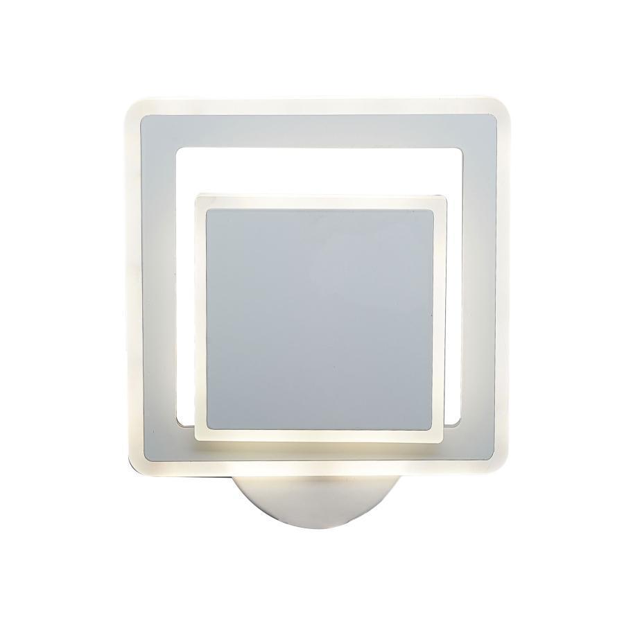 Aplica LED Bee, 24W, 3000/4000/6000K, Alb, Patrata