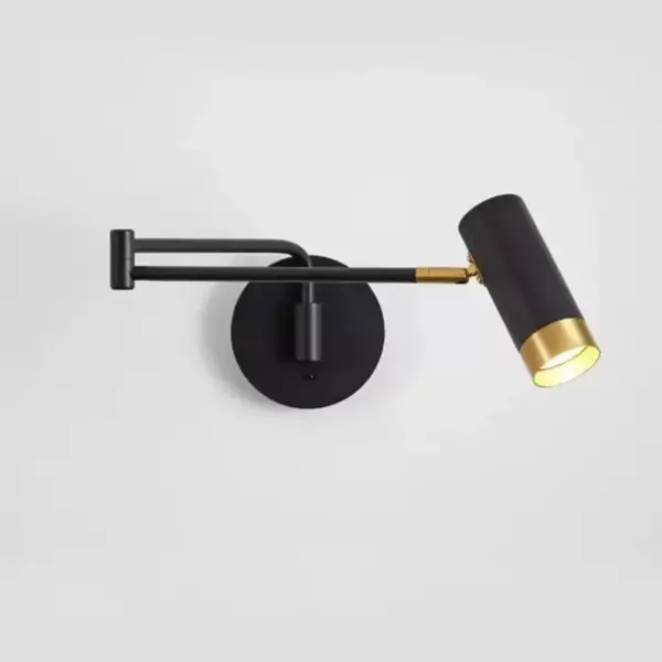 Aplica LED Fernando 5W Negru Auriu - imagine 4