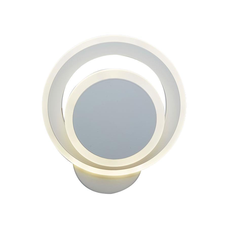Aplica LED Uno, 24W, Lumina Rece/Calda/Neutra, Alb, Rotunda