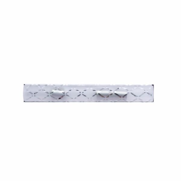 Aplica Lisa, 3*E27, Alb, Metal si Sticla - imagine 2