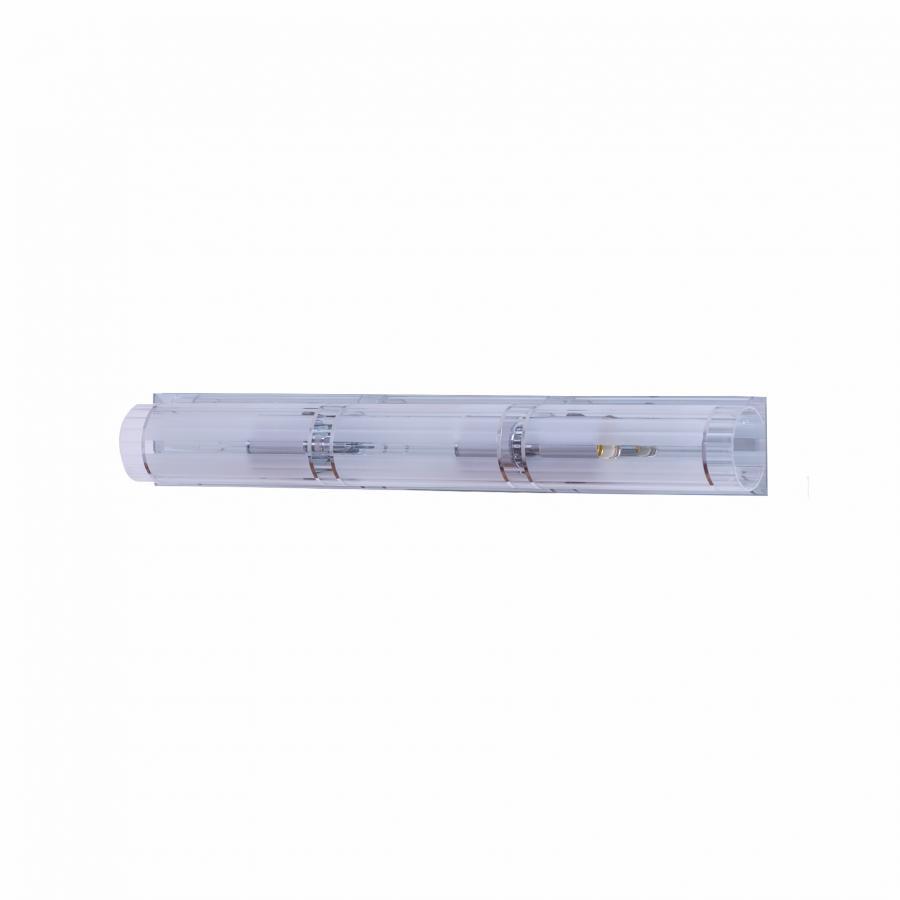 Aplica Lorena, 3*E27, Alb, Metal si Sticla