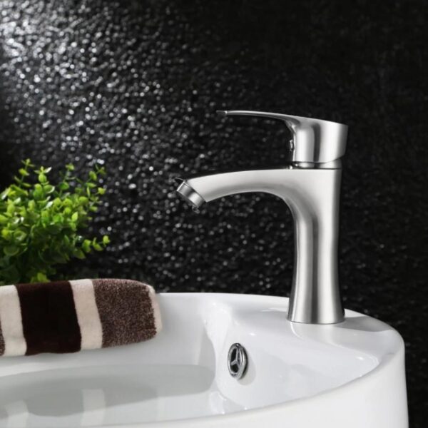 Baterie Lavoar, Inox SUS304, Satinat, MP06 - imagine 2