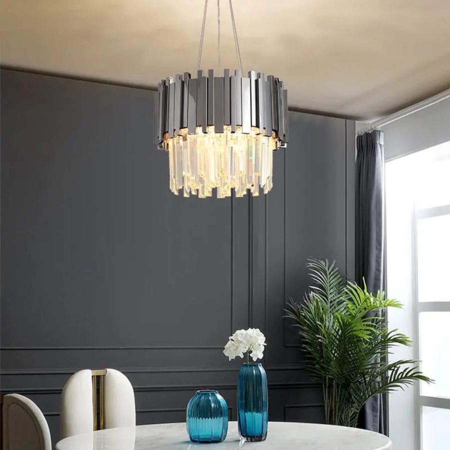 Candelabru Cory 5x E14 Argintiu