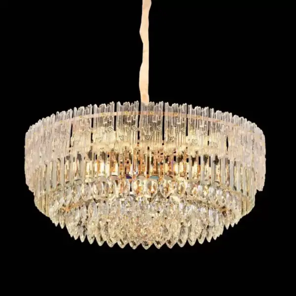 Candelabru Cristal Zion 16x E14 Auriu