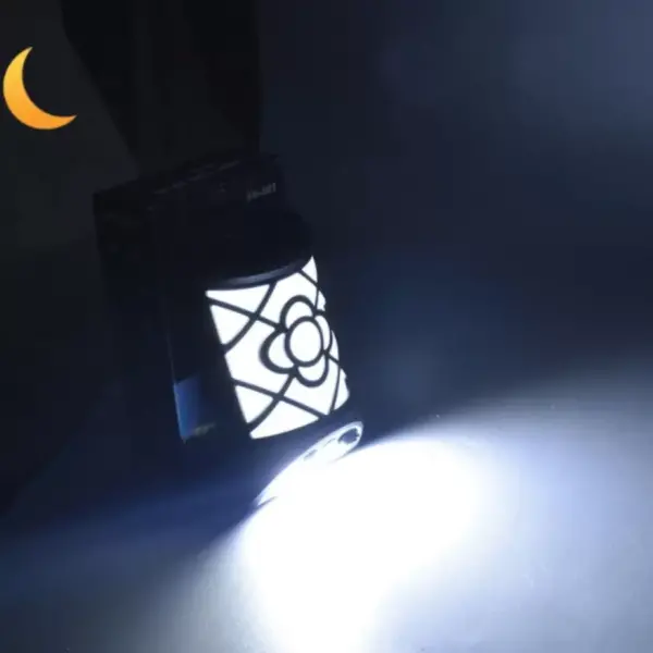Lampa LED Solara de Perete cu Senzor, Tip Flacara 3 W - imagine 2