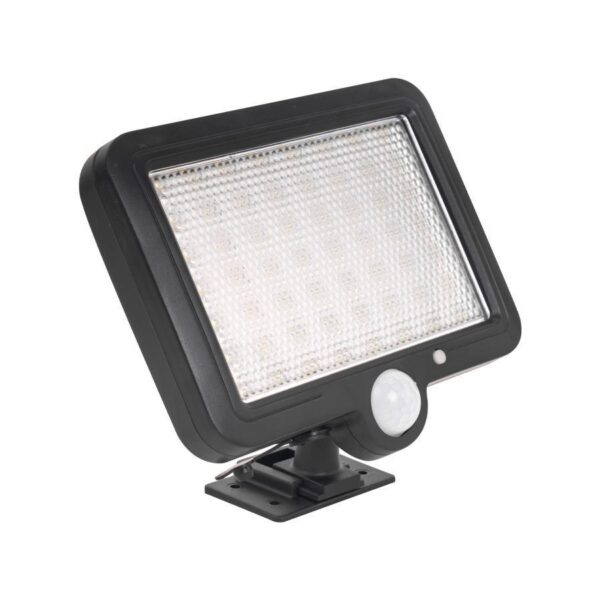 Lampa LED Solara cu Senzor, 3W, ABS, Negru - imagine 2