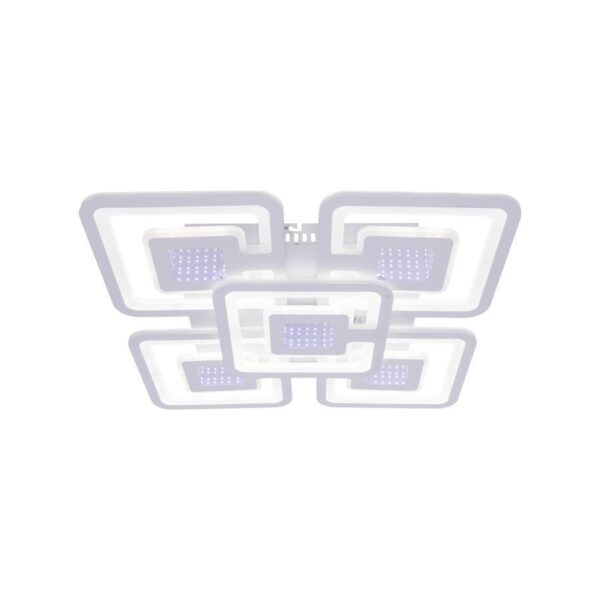 Lustra LED Adora cu 2.4 GHZ, Aplicatie IOS & Android, 230 W, Dimabila - imagine 2