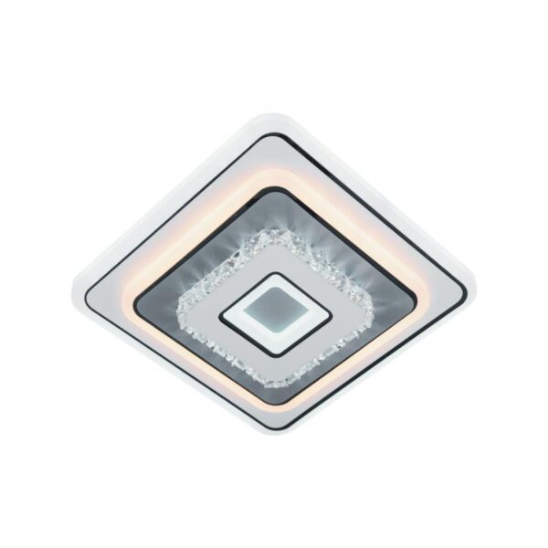 Lustra LED Arabela 40W Alb Negru