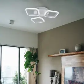 Lustra LED Erika, 48W, Alb