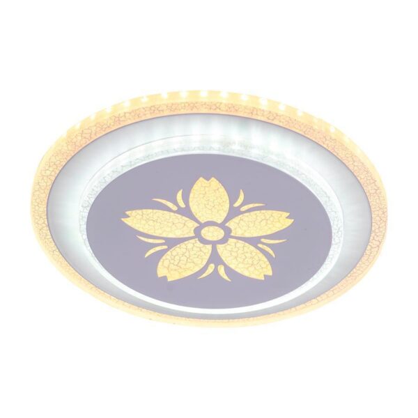 Lustra LED Guarella, 30W, Alb, Acril, Lumina Rece/Calda/Neutra - imagine 3