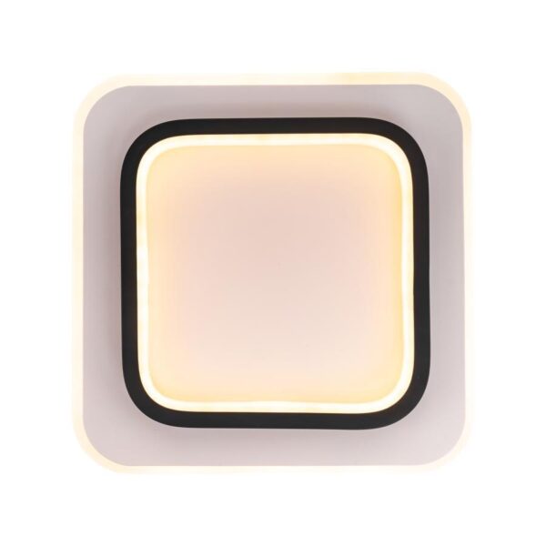 Lustra LED Khai 20W Alb Negru - imagine 4