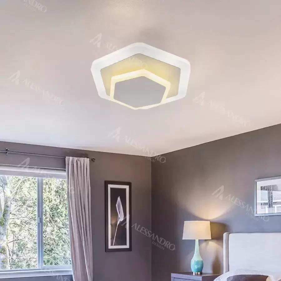 Lustra LED Sonia 36W Alb