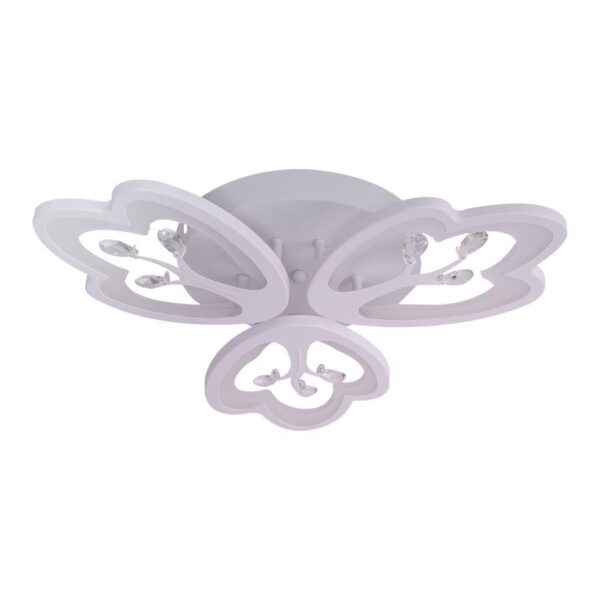 Lustra LED cu Telecomanda Cherie 72W Dimabila Alb - imagine 2