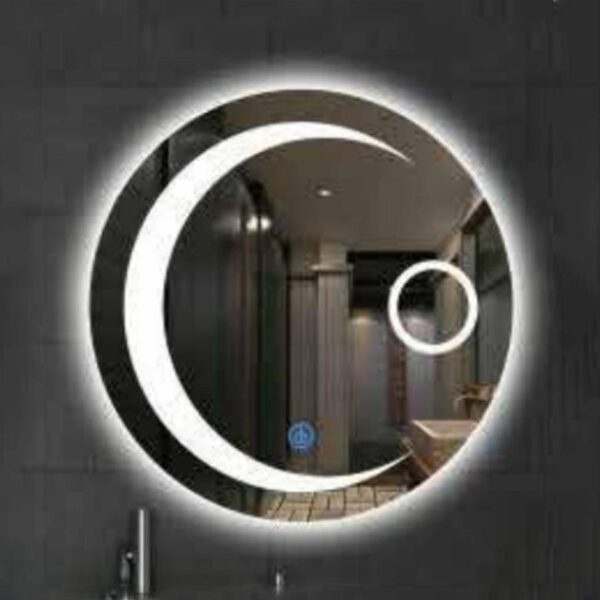 Oglinda LED Touch Iluma, 60x60 cm Functie Dezaburire Colectia Korman - imagine 2