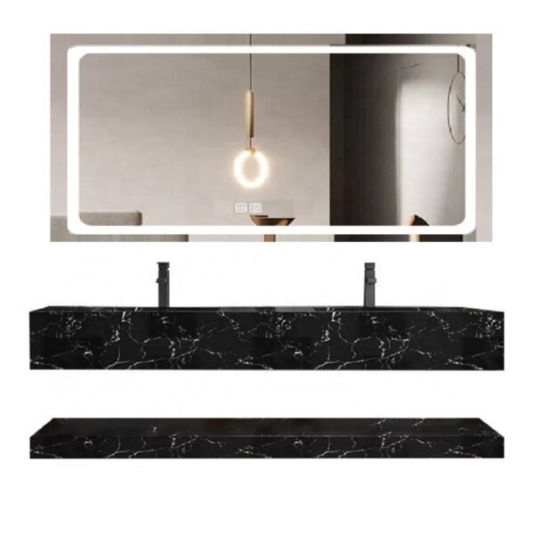 Oglinda LED Touch Radiante Functie Dezaburire 120x70 cm Colectia Marcello Funghi - imagine 3