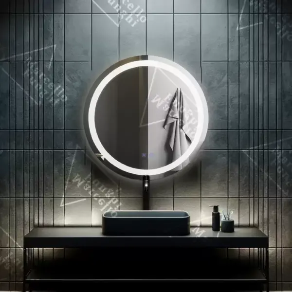 Oglinda LED Touch Gloria Sistem Dezaburire 70x70 cm Colectia Marcello Funghi - imagine 3