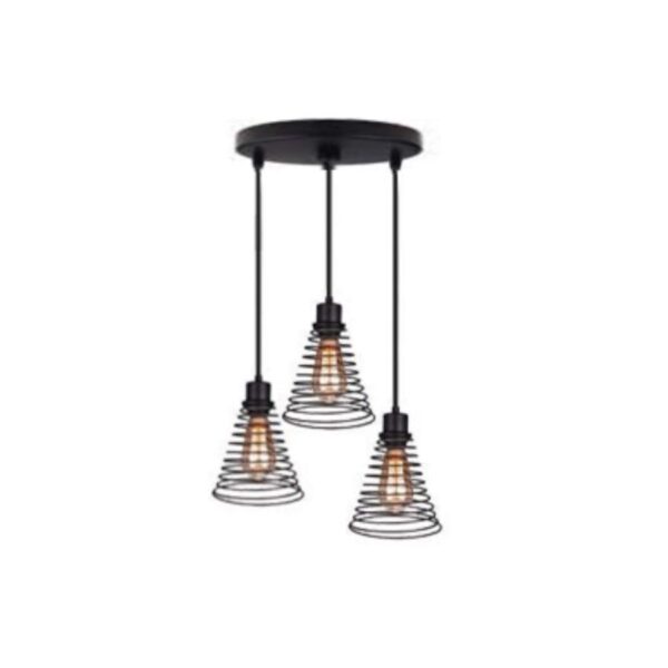 Pendul Brian 3x E27 Negru