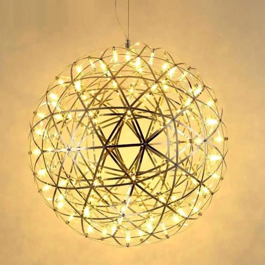 Pendul LED Samet 18W Argintiu