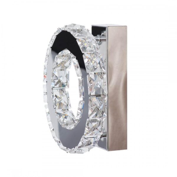 Aplica LED Cristal Maroja 8W Argintiu - RESIGILAT - - imagine 2