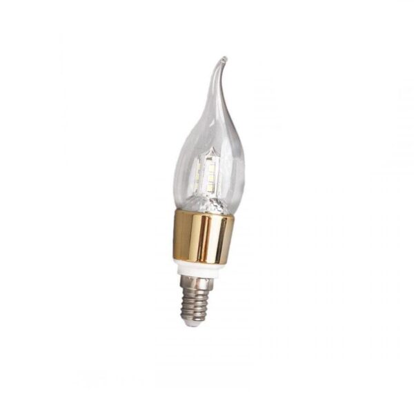 Bec Led Lumanare E14, 6W, 3000K - imagine 2