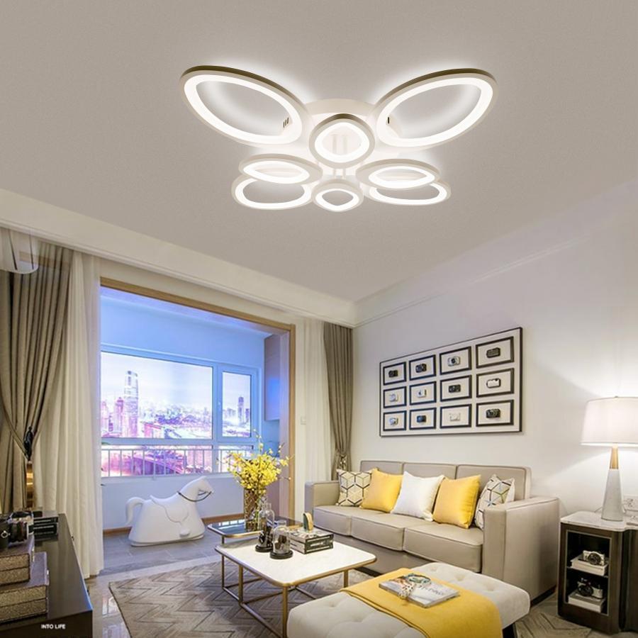 Lustra Led cu Telecomanda Gloria 155W Dimabila Alb – RESIGILAT –