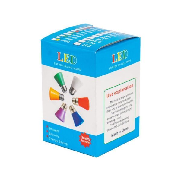 Set 3x Bec LED E27, 2W, Alb - imagine 3