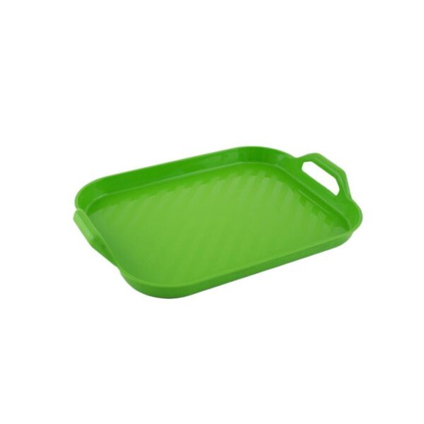 Tava pentru Servirea Diverselor Delicii, Verde, Plastic