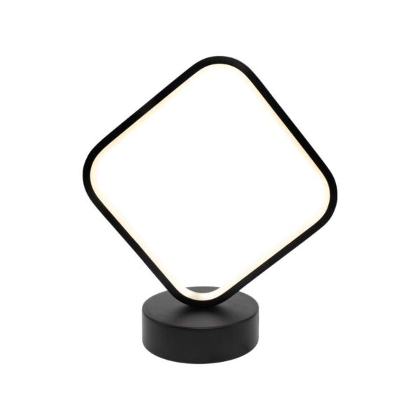 Veioza LED Merga, 26W, 3000K/4000K/6000K, Metal si Acril, Negru - imagine 2