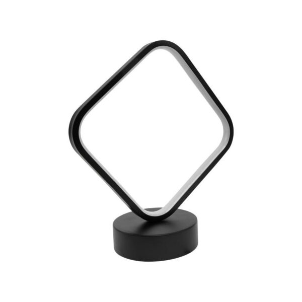 Veioza LED Merga, 26W, 3000K/4000K/6000K, Metal si Acril, Negru - imagine 3