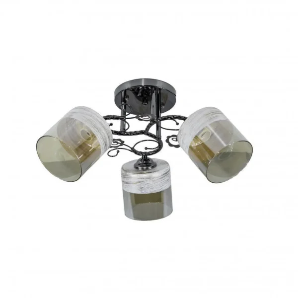 Lustra Fevronia 3x E27 Fumuriu - RESIGILAT -