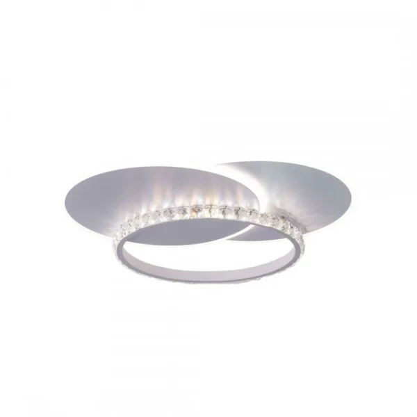 Lustra LED cu Telecomanda Esmaria, 100W, Dimabila, Alb - imagine 3
