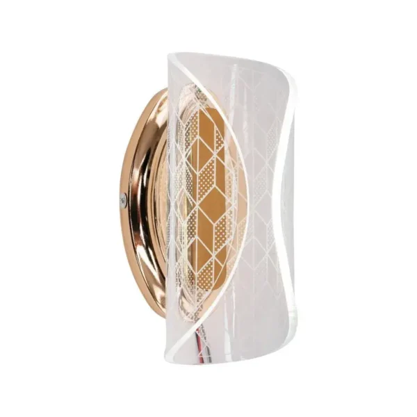 Aplica LED Leporis, 14W, 3000/4000/6000K, Auriu - imagine 5