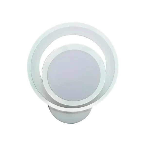 Aplica LED Uno, 24W, Lumina Rece/Calda/Neutra, Alb, Rotunda - imagine 6