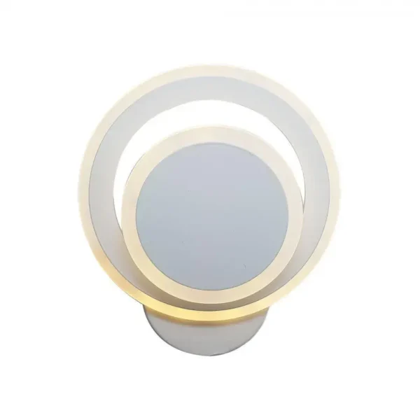 Aplica LED Uno, 24W, Lumina Rece/Calda/Neutra, Alb, Rotunda - imagine 8