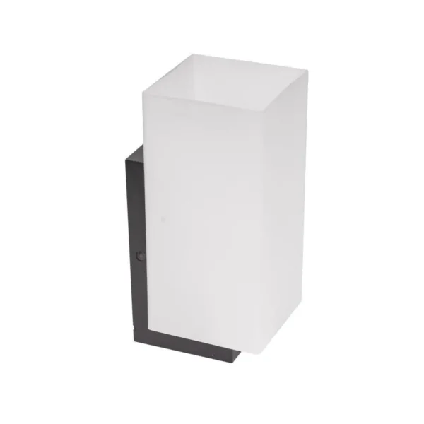 Aplica Sorina, 1*E27, Alb si Negru - imagine 2